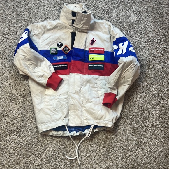 Diesel Patched Japanese Racing Jacket Menss Size Small - Picture 4 of 7